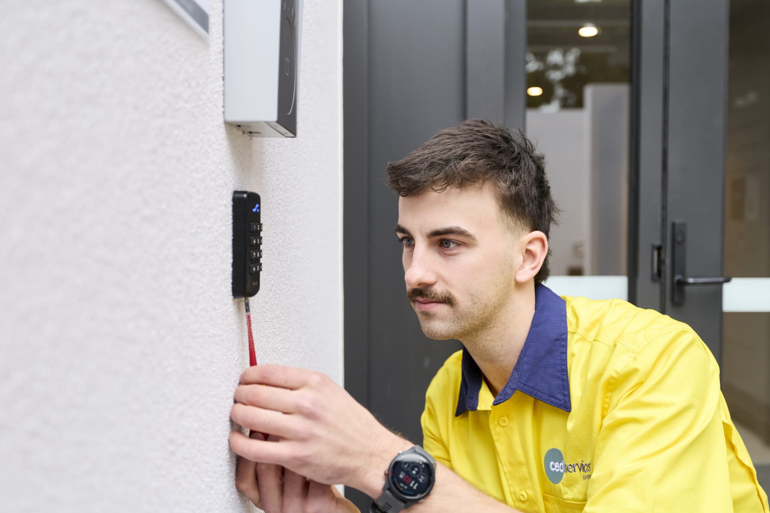 Access control installation at a multi-site facility in Heidelberg